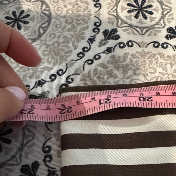 Henri Bendel Brown and White Dust Bag / Storage Bag - Picture 2 of 3